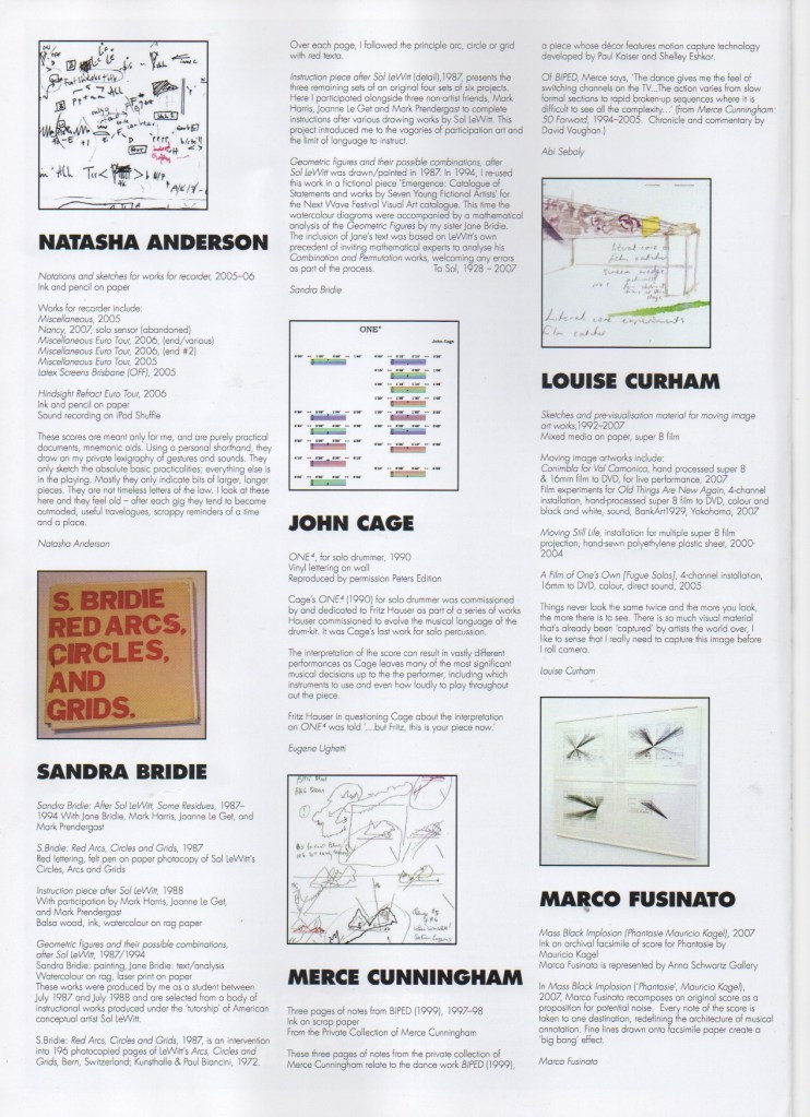 Propositions and Game Plans, a group show in the Melbourne Arts Festival&nbsp;2008