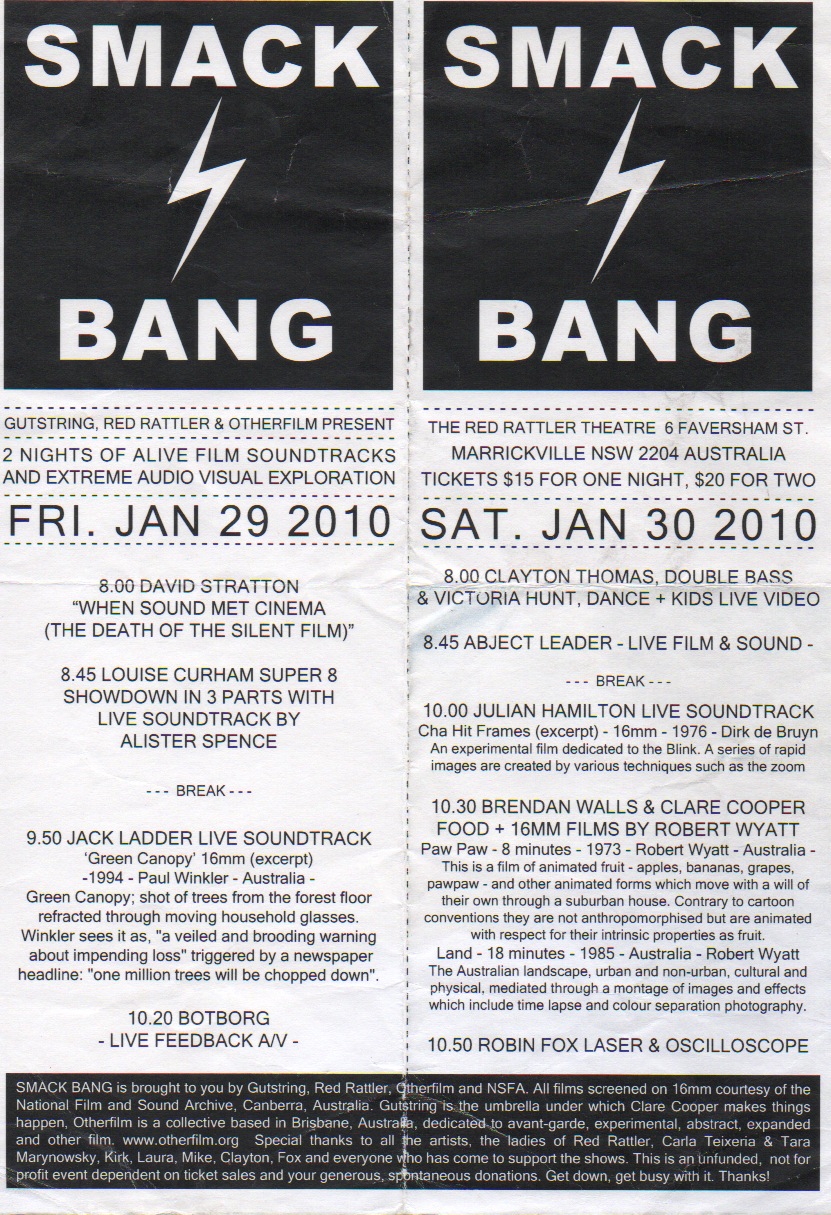 2010 Smack Bang 00